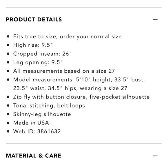 Lagence Margot high rise skinny noir denim black - Picture 5 of 11